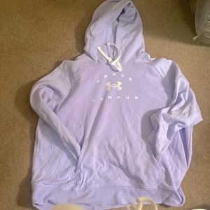 Under armor sweatshirt/hoodie great for fall, winter and school